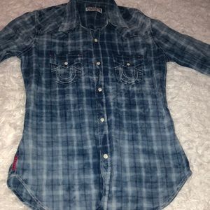 True Religion Button Down Shirt